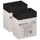 Parmak 902 Solar Powered Fence Replacement Battery Pack of 2 SLA AGM 6V 14Ah FP