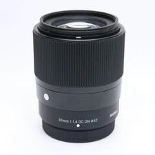 Sigma 30mm F/1.4 DC DN Contemporary (for Fujifilm X / APS-C) -Near Mint- #475