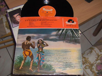 LP OST L'ULTIMO PARADISO  LAVAGNINO POLYDOR ANNO '57 EX