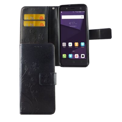 Handyhülle Schutz Case für ZTE Blade V8 Lite Cover Tasche Wallet Etui Bumper