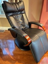 Reclining Black Massage Chair - Excellent Condition - Modern