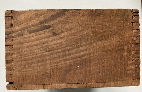 Antique Stickney & Poor's Wooden Shipping Spice Box-Paprika-General Store-NICE! - Picture 4 of 6