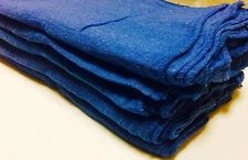 2500 new great mechanics shop rags towels blue 14"X14"