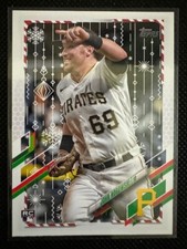 2021 Topps Holiday John Nogowski #HW103 RC Rookie Pittsburgh Pirates