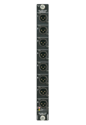 DiGiCo 8 Channel Analog Line Output Card, MOD-SDR-DAC, SD Series, 24 Bit