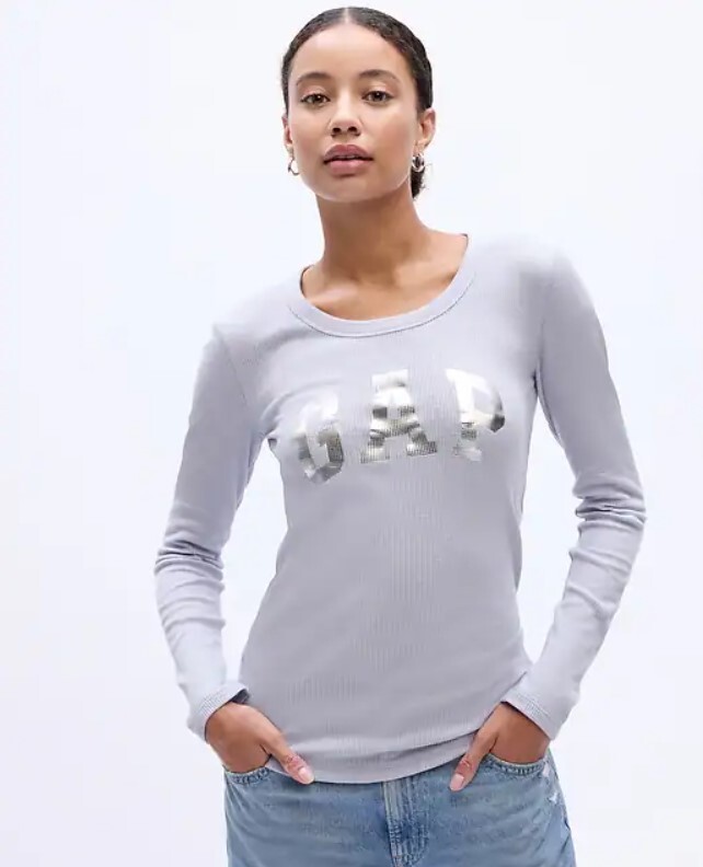 トップス VAULTROOM OVAL LOGO CREWNECK / GRY retro-gym-crewneck-sweatshirt-