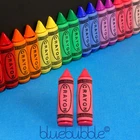 FUNKY CRAYON EARRINGS KITSCH RETRO COOL SCHOOL FANCY DRESS TEACHER GIFT PENCIL