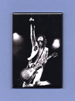 JIMMY PAGE LED ZEPPELIN *2X3 FRIDGE MAGNET* ROCK N ROLL MUSIC BAND