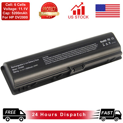 Battery For HP Pavilion DV2000 DV6700 DV6500 DV6000 DV2500 446506