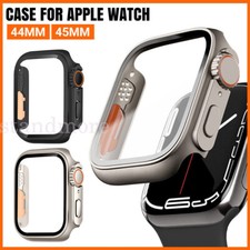UK Case For Apple iWatch Series 8 7 6 5 4 se Change to Ultra Watch Cover 44/45MM
