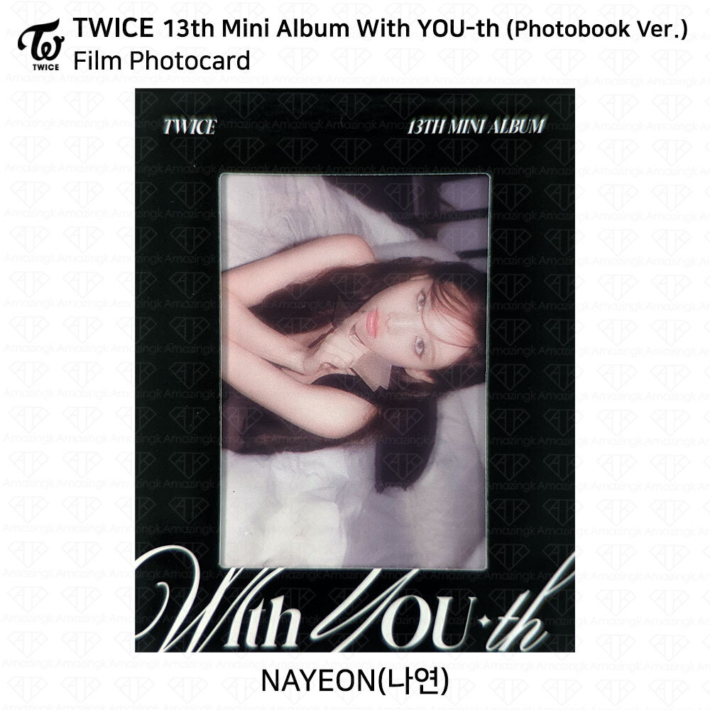 TWICE 13th Mini Album With YOU-th Youth Photocard Poster Film