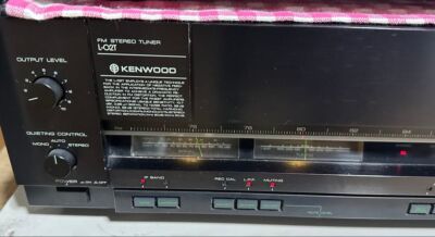 KENWOOD L-02T FM Tuner – RCA Compatible, Excellent Sound