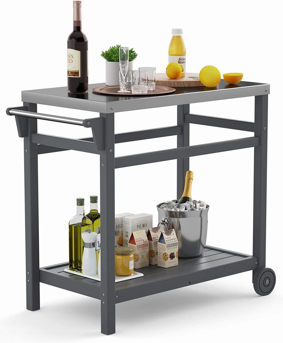 Grill prep cart cheap