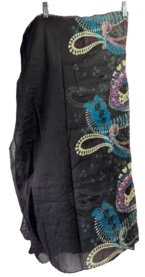 Mantón con cuentas y decorado por colección dieciocho - 40" x 36" Foto 2 de 4