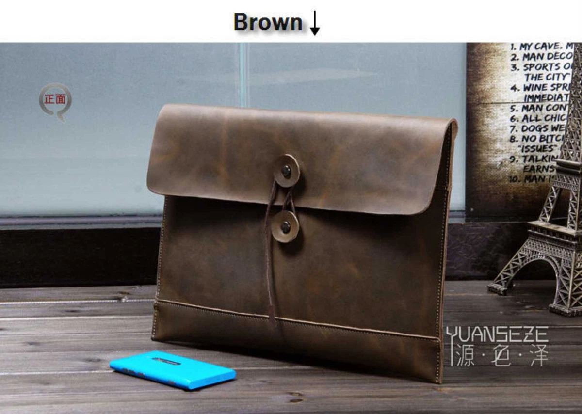 Men's portfolio online clutch