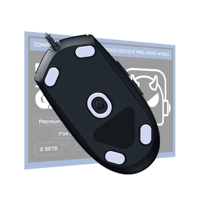 for G102 G203 Mouse Skates 2Sets Replacement Mice Glides Feet eBay
