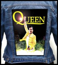 QUEEN - Freddie Mercury --- Giant Backpatch Back Patch / Pink Floyd David Bowie