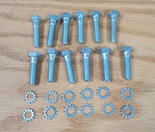 1955 56 1957 Chevy Door Hinge To Door Bolts Set Of 12 1955 56 1957 Chevy Door Hinge To Door Bolts Set Of 12