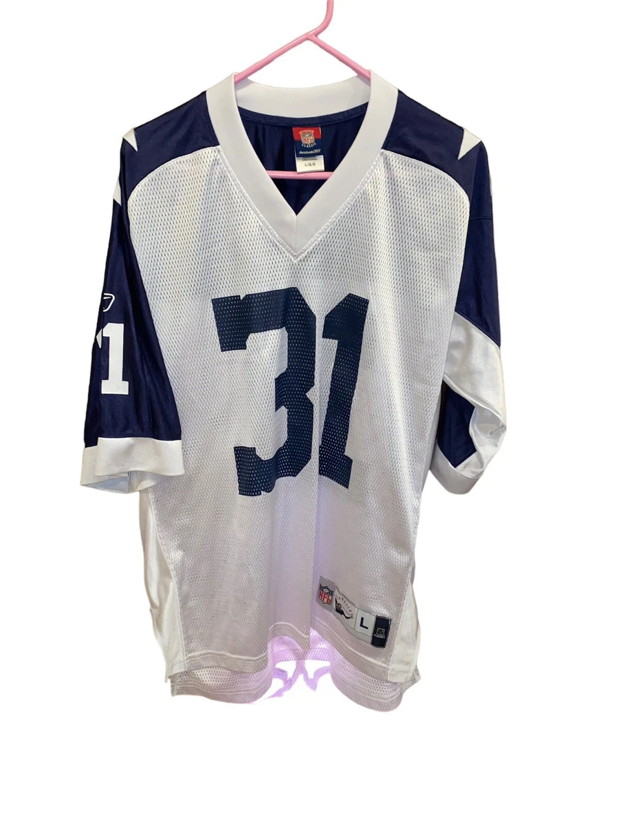 Dallas Cowboys Throwback White Jersey Roy Williams Large Gridiron Classic Reebok