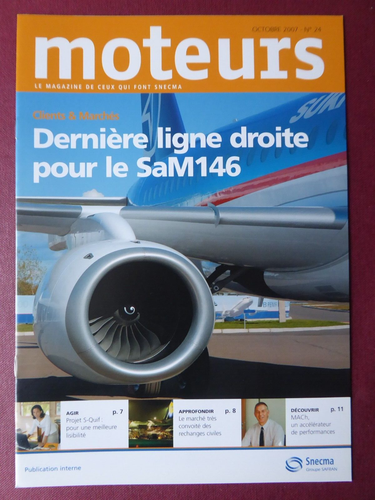 Pin's SNECMA - Société Nationale D'Étude Et Construction De Moteurs D'Aviation - Prévention - Vintage