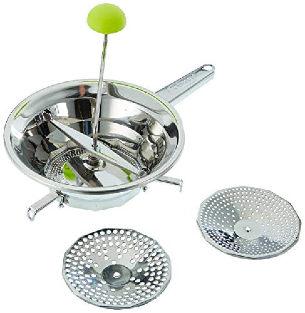 (TG. 24  x  9  x  9 cm) IBILI 765324 Passaverdure, Acciaio Inox 18/10, Diametro