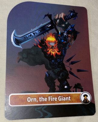Dungeons & Dragons Adventure Begins Replacement Piece Orn, the Fire Giant