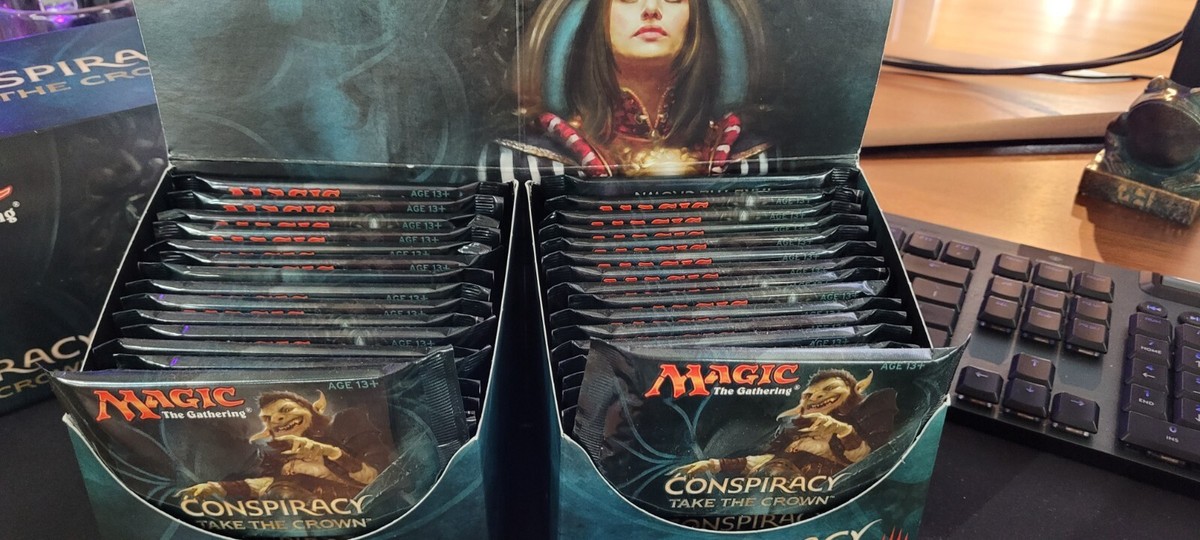 magic the gathering conspiracy take the crown booster box MTG Conspiracy Take the Crown Booster Box 36 Packs English Magic the  Gathering
