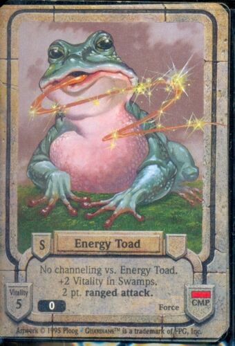 GUARDIANS CCG ENERGY TOAD  VO UNCO - Photo 1/1