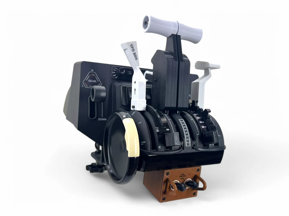 Boeing 777 Functional Fuel Cut Off Levers v1 for Flight Simulator - Image 2 of 4