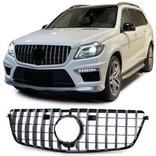 MERCEDES GL X166 2012-2015 Frontgrill AMG Chromrahmen Panamericana MERCEDES GL X166 2012-2015 Frontgrill AMG Chromrahmen Panamericana