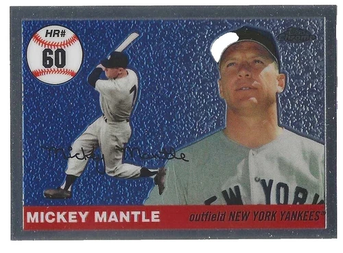 Topps Mickey Mantle 1954 Season Baseball Sports Trading Cards & Accessories