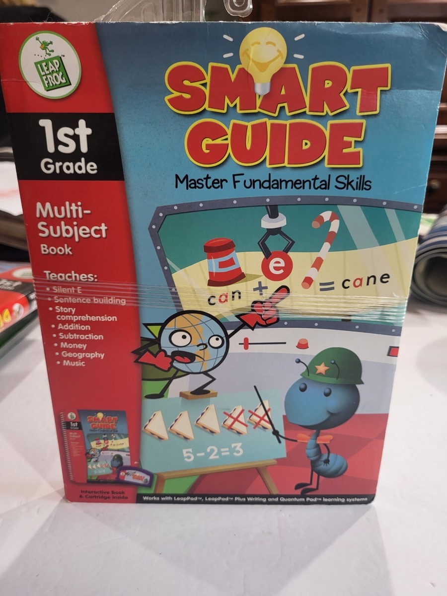 LeapPad Smart Guide 1st Grade Master Fundamental Skills Phonics