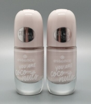 2x Essence: Gel Nail Colour - Nagellack - 31 YOU ARE coconuts - 2x8 ml
