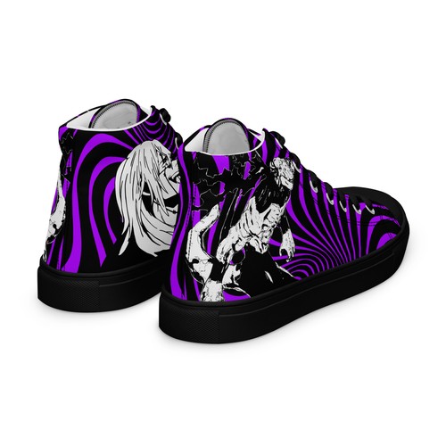 Men’s high top shoes mahito anime manga jujutsu kaisen converse sneakers - Picture 4 of 23