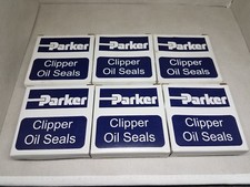 Parker Clipper Oil Seals, New, Lot  of 6 