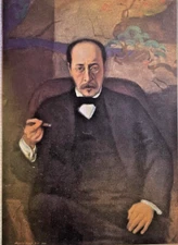 1911 Vintage Magazine Illustration Artist John La Farge