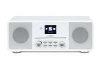 Reflexion HRA19INT Wh Internet/Dab+/Dab/Ukw-Radio Mit Bluetooth, MP3/CD, AUX-IN