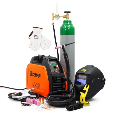 SET Kemppi  MinarcTig EVO 200MLP Pulse DC WIG 200Amp Schweißgerät Edelstahl ESAB