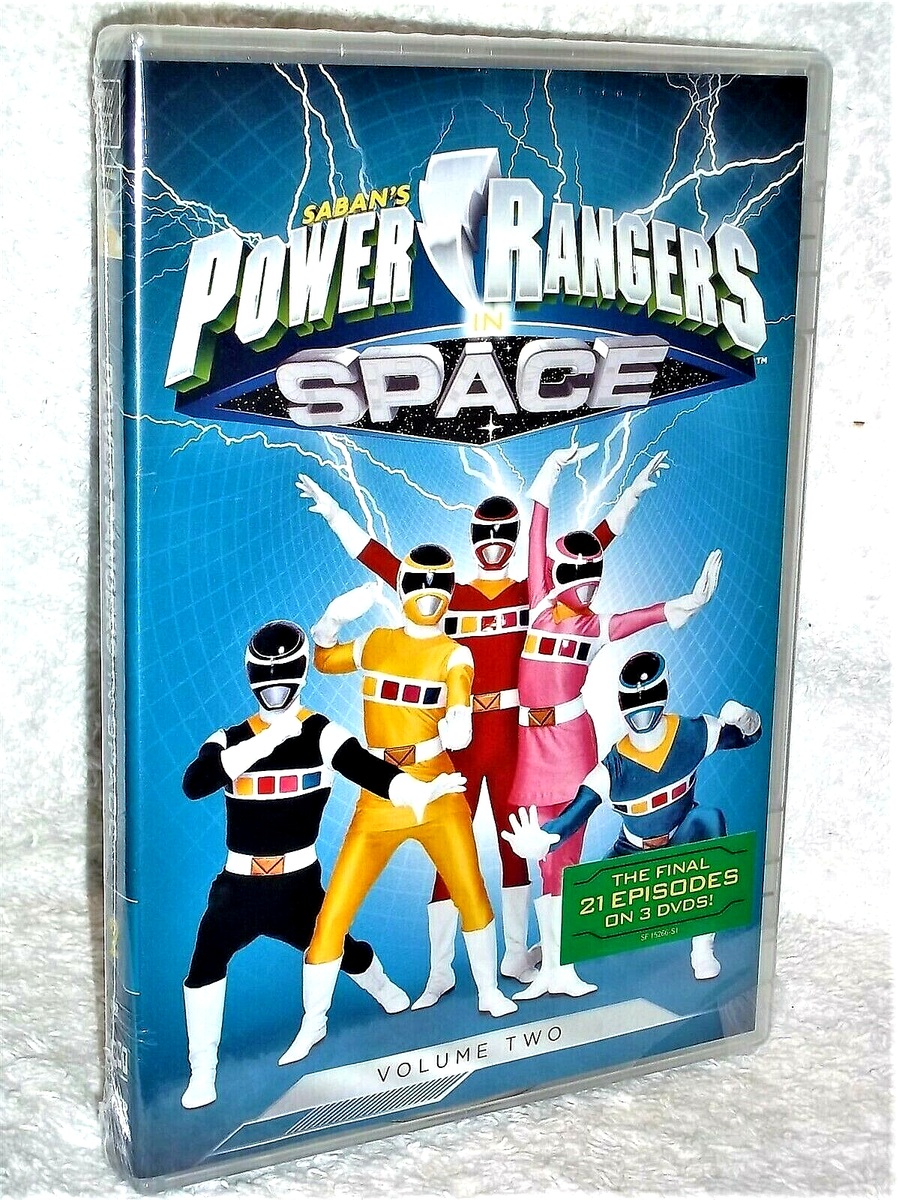 Power Rangers In Space Vol. 2 [1998] (DVD, 2012, 3-Disc) NEW