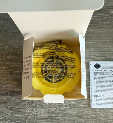 NIB Scentsy Portable Mini Fan Diffuser Yellow USB Plug-in