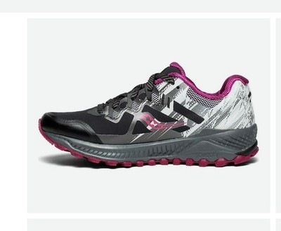 Saucony Peregrine 8 Ice+ Trail-Running Shoes Womens Size 8.5