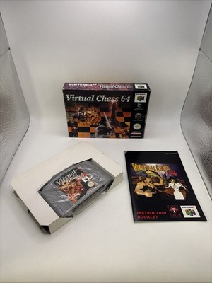 Virtual Chess 64 (Nintendo 64) N64 Spiel inkl. Anleitung und OVP