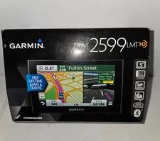Garmin Nuvi 2599LMTHD 5" GPS with Bluetooth Lifetime Maps and HD Digital Traffic