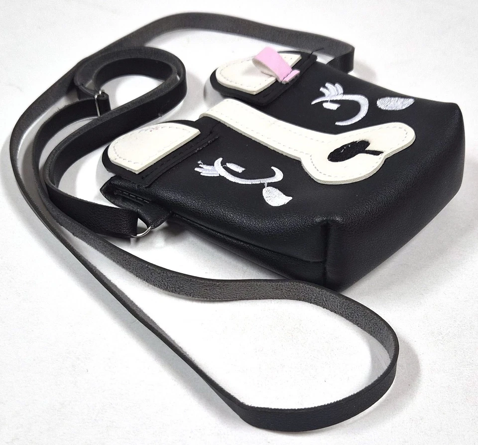Zeeman Bolso Bandolera Infantil Carita De Perro Tierno Negro Blanco – 4" - Imagen 1 de 4