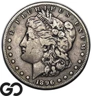 1896-S Morgan Silver Dollar Coin VF Key San Francisco Issue