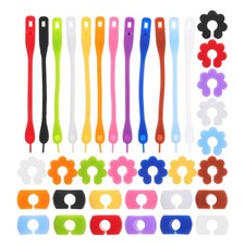 36 Pcs Silicone Wine Glass Markers Creative Cup Accessories For Cocktail