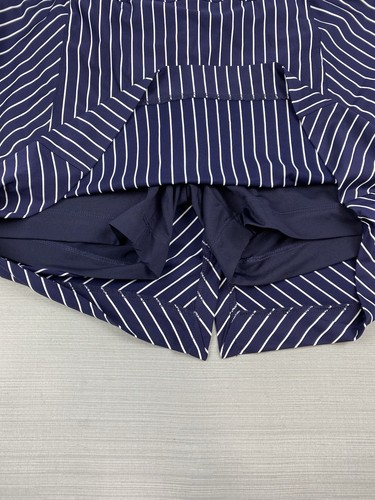 Fairway and Greene Womans Large Golf Skort Navy Blue White Stretch - Picture 2 of 9