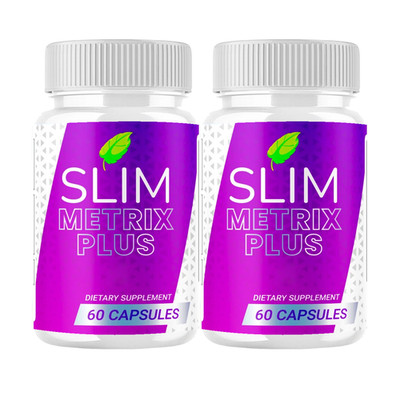 2-Pack Slim Metrix Capsules - Slim Metrix Plus for Weight Management - 120 Caps