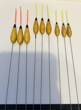 Bazzerla pole floats - job lot - coarse match lake canal river fishing x 9