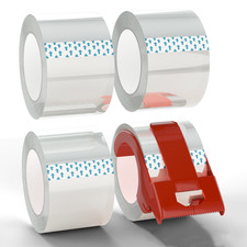 4-28 Rolls Packing Tape Parcel Strong 48mm X 75m Box Sealing Sellotape Packaging